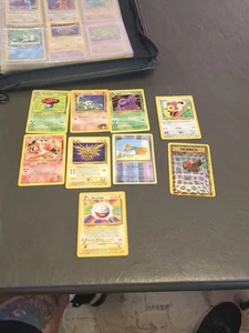 9 Vintage Pokemon r Cards #z - Picture 1 of 16