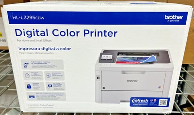 Genuine Brother HL-L3295CDW Wireless Compact Digital Laser Color Printer - Image 1 of 3