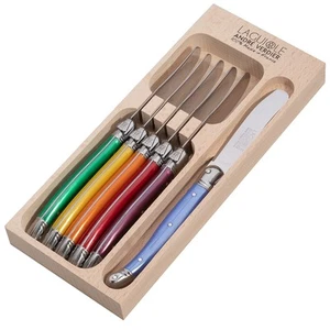 NEW Laguiole Debutante Butter Knife Assorted Set 6pce - Picture 1 of 5
