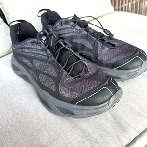 Hoka One One Schuhe Damen 11 Herren 10 schwarz Huaka Origins Laufen Gehen aktiv - Bild 1 von 11