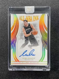 2024-25 Panini Flawless Luka Doncic All-NBA Ink Signatures Auto Gold /10 - Picture 1 of 2