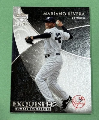 2007 Upper Deck изысканный дебютант подписи /99 Мариано Ривера #87 HOF EX - Изображение 1 из 2