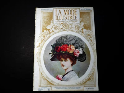 La Mode Illustree-Journal De La Famille -17 April, 1910, No.16,  French Fashion. - Image 1 of 4