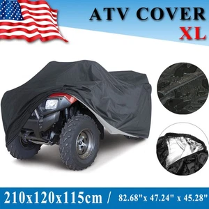 XL ATV Cover Waterproof Anti-UV Quad Bike Protection For Polaris Honda Yamaha US - Picture 1 of 13