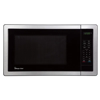 MAGIC CHEF MC110MST 1.1 Cu Ft 1000 Watt Microwave Ss - Image 1 of 4