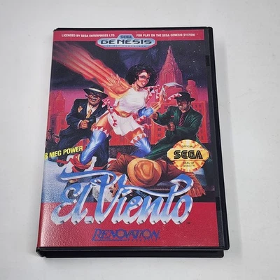 El Viento (Sega Genesis) RARE - Authentic & Tested - Image 1 of 4