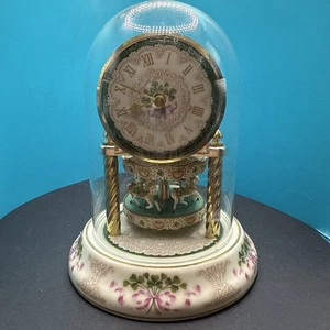 Reloj Carrusel Aniversario Franklin Como Nuevo WM Dentzel Porcelana De Colección En muy buena condición - Imagen 1 de 5
