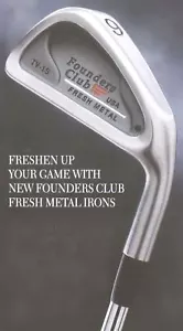 = Unused Founders Club 93 TV-1S 2-iron RH MP300 Steel - Picture 1 of 11