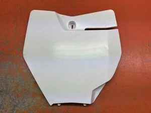 Front Number Plate Mask 7900800700028 2018 KTM 350 XCF 150cc-500cc 2014-2023 - Picture 1 of 5