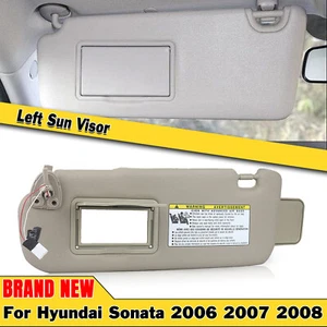 Für 2005-10 2006 2007 Hyundai Sonata Vorne Links Sonnenblende Sonnenschutz Beige - Picture 1 of 12