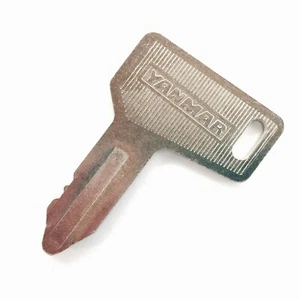 Yanmar & Takeuchi Excavator Heavy Equipment Ignition Key with Logo - Picture 1 of 4