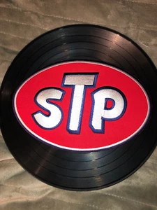STP OIL TREATMENT LARGE & SMALL EMBROIDERED CLOTH PATCHES JACKET VEST - Picture 1 of 4