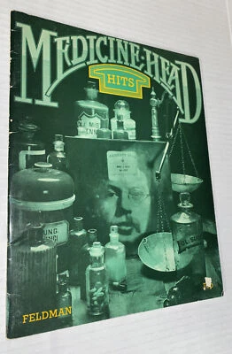 Vintage 1970s Songbook Medicine-Head Hits Feldman EMI Import 1974 Rock RARE - Image 1 of 4