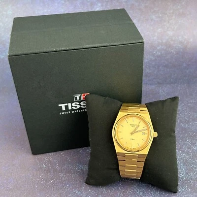 Tissot PRX 40mm Men’s Champagne Dial T137.410.33.021.00 Swiss Quartz Watch - Image 1 of 4