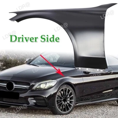 Fender Front Left Side For 2015-2022 Mercedes Benz C300 2017-2023 C43 AMG - Image 1 of 4