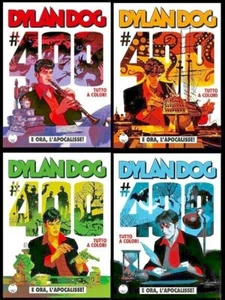 Dylan Dog 400, Set 4 Variant Cover Bonelli Editore Villa Stano Cavenago Roi - Foto 1 di 1
