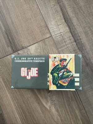 Hasbro G.I. 1994 Reloj JOE 30 Aniversario Saludo Conmemorativo NUEVO Foto 1 de 2