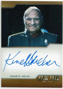 Star Trek Discovery Season Three - Kenneth Welsh as Senna Tal - Auto Card