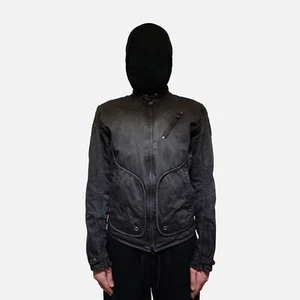 levi's trucker moto biker 72402-3119 M GREY ARCHIVE BBS DRKSHDW HAMCUS HELIOT - Picture 1 of 12