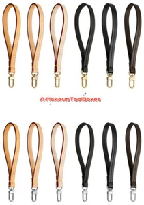 1.2*21CM Vachetta Genuine Leather Replacement Handle Strap For LV S24 - Picture 1 of 9