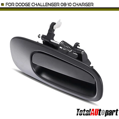 Manija de puerta exterior negra para Dodge Challenger 08-10 cargador pasajero delantero Foto 1 de 4