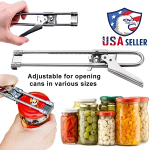 Maquina Abrelatas Manual De Acero Abridor De Latas Abrebotellas Ergonómico Ajust - Bild 1 von 21
