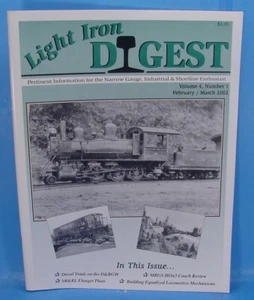 LIGHT IRON DIGEST MAGAZIN BAND 4 NUMMER 1 FEBRUAR/MÄRZ 2002 TOC ABGEBILDET - Bild 1 von 2