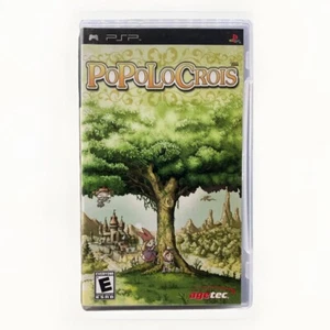 PoPoLoCrois (Sony PSP, 2005) Complete CIB Authentic Manual & Case Tested CLEAN! - Picture 1 of 6