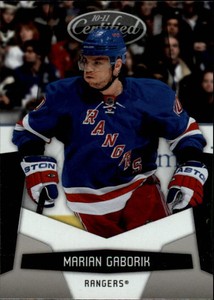 2010-11 Certified Hockey #96 Marian Gaborik