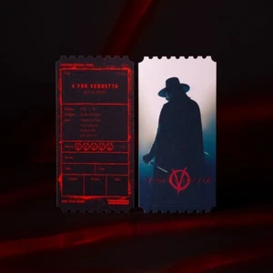 V FOR VENDETTA korea Megabox Original Limited movie ticket - Picture 1 of 6