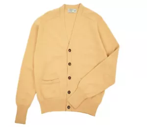 Lammwolle Strickjacke aus Kamel - passend für 44" Brustumfang - Bild 1 von 1