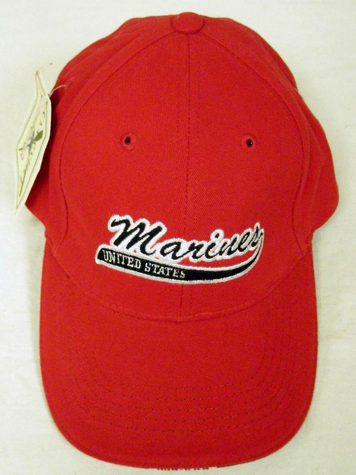 Gorra de golf Oarsman U.S. Marines Hat (roja, ajustable) NUEVA Foto 1 de 1