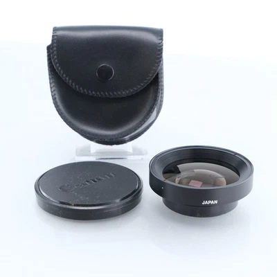 Canon Wide Attachment 46 Teleconverter Lens 46mm Thread VM-E1 VC-200 Camcorder - Image 1 of 4