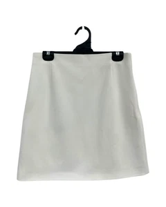 SCANLAN THEODORE Good Condition Women's White A Line Skirt Size 10 - Picture 1 of 5