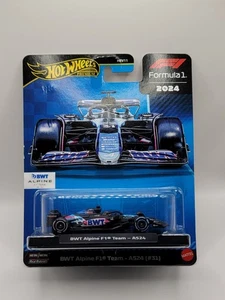 2025 HOT WHEELS PREMIUM FORMULA 1 2024 BWT ALPINE F1 TEAM -A524 (#31) - Bild 1 von 3