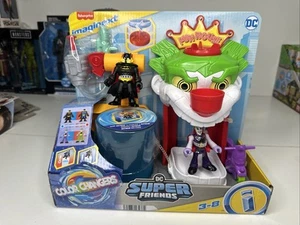 Imaginext DC Super Friends Batman The Joker Funhouse Playset Color Changers New! - Picture 1 of 13