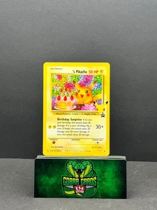 2021 Pokemon Birthday Pikachu #24 - Picture 1 of 2