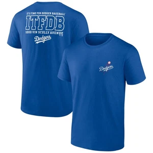 Camiseta para hombre Royal Los Angeles Dodgers Bring It ITFDB - Imagen 1 de 3