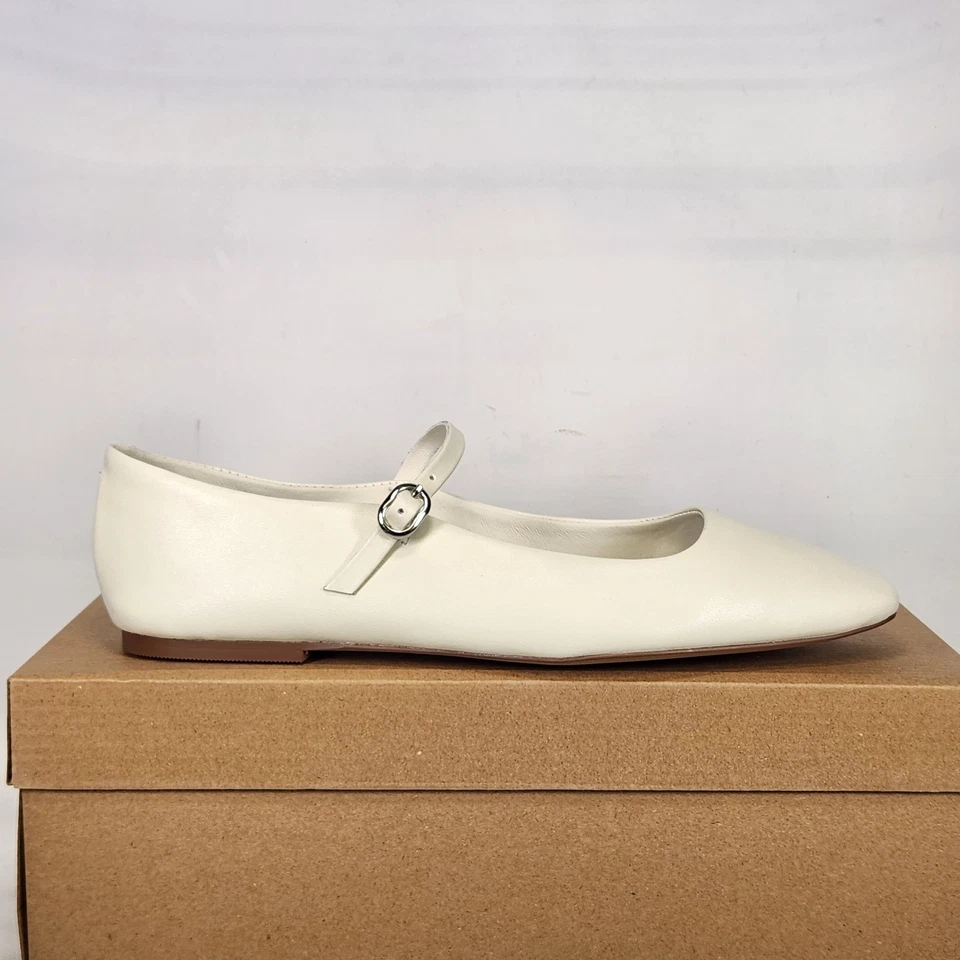 Talla 8 - Steve Madden Maple - Cuero marfil Foto 1 de 4