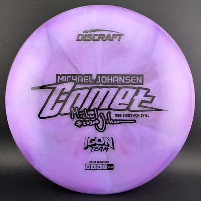 Discraft Z Swirl Comet - 2025 Michael Johansen ICON Team - Image 1 of 4