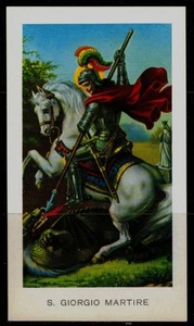 SANTINO (HOLY CARD) S. Giorgio Martire ediz. EGIM n° 81 bis - Imagen 1 de 1