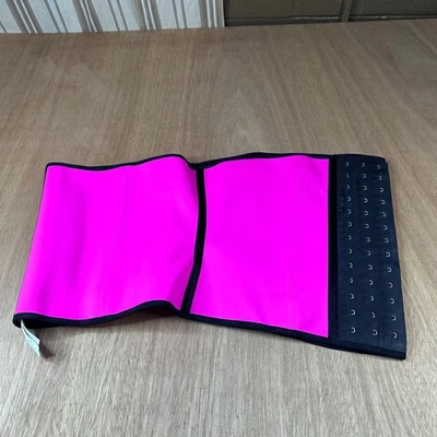 Ann Chery 1108 Faja Entrenador Cintura 3 Ganchos Látex Corsé Rosa Talla 40 Nuevo Colombia Foto 1 de 4