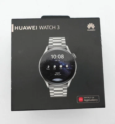 Huawei Watch 3 (GLL-AL04) Smartwatch Harmony OS Stainless Steel Strap - Bild 1 von 4