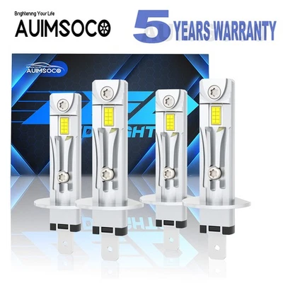 For Jaguar X-Type 2001 2002 2003 2004 2005 2006 2007 2008 LED Headlight Bulbs 4x - Image 1 of 4