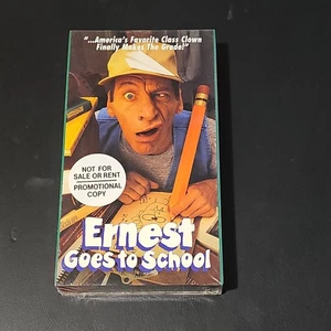 Ernest Goes To School Screener Copy VHS Sealed 1994 - Picture 1 of 4