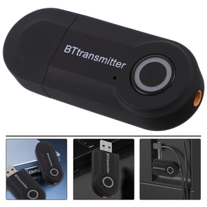 Transmitter Wireless Portable USB Powered 3.5mm Audio AUX Audio Transmitter for - Zdjęcie 1 z 12