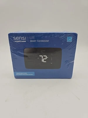 EMERSON SENSI LITE ST25U WI-FI SMART PROGRAMMABLE THERMOSTAT BLACK  - Image 1 of 4