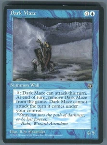 Magic the Gathering MTG Homelands Dark Maze [Version 2] # - Picture 1 of 2