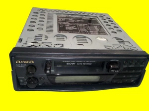 Aiwa 60W AM/FM Cassette Car Radio CT-X15YU With Benzi Box *** AS~IS - Picture 1 of 7