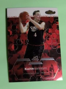 2002-03 Topps Finest Basketball #24 Keith Van Horn 76ers Basketball Card - Picture 1 of 2